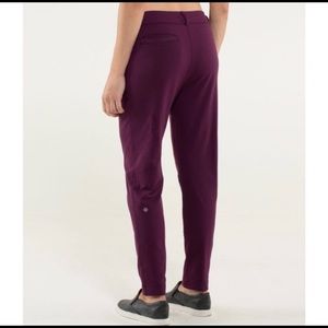 Lululemon Trouser Pant - Plum